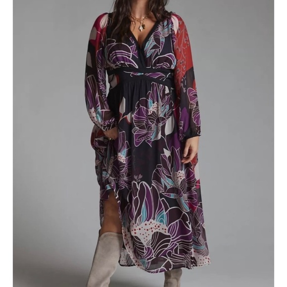 Anthropologie LetMeBe midi dress - Picture 3 of 11